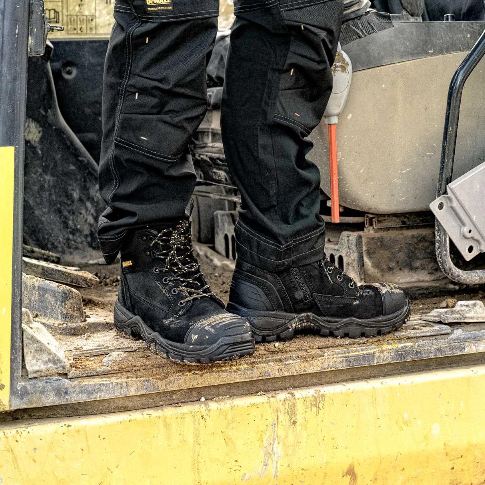 DEWALT Akron Men's Side Zip Steel Toe Safety Boot - Image 24