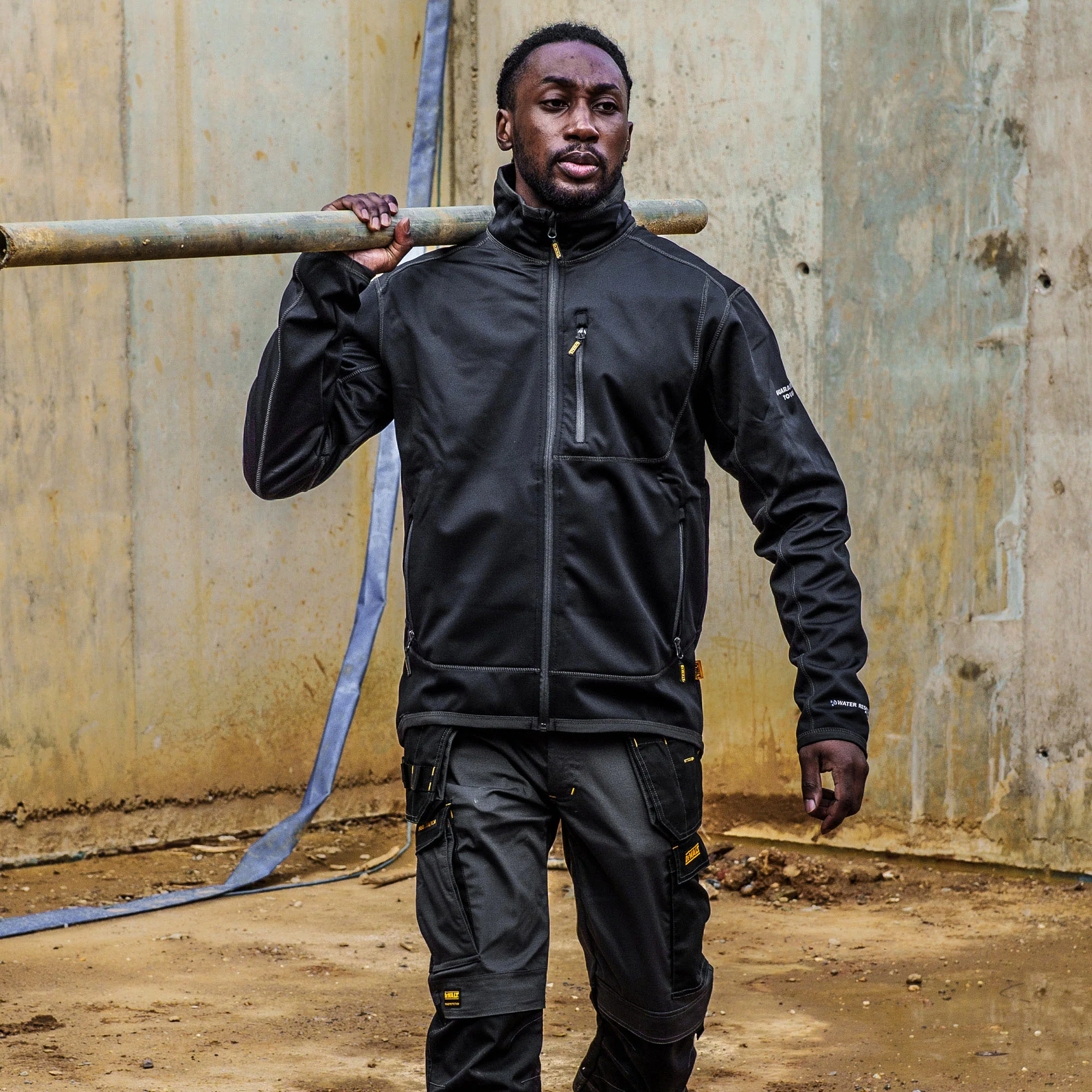 DEWALT Barton Men's Water Resistant, Softshell, Technical Jacket - Image 6