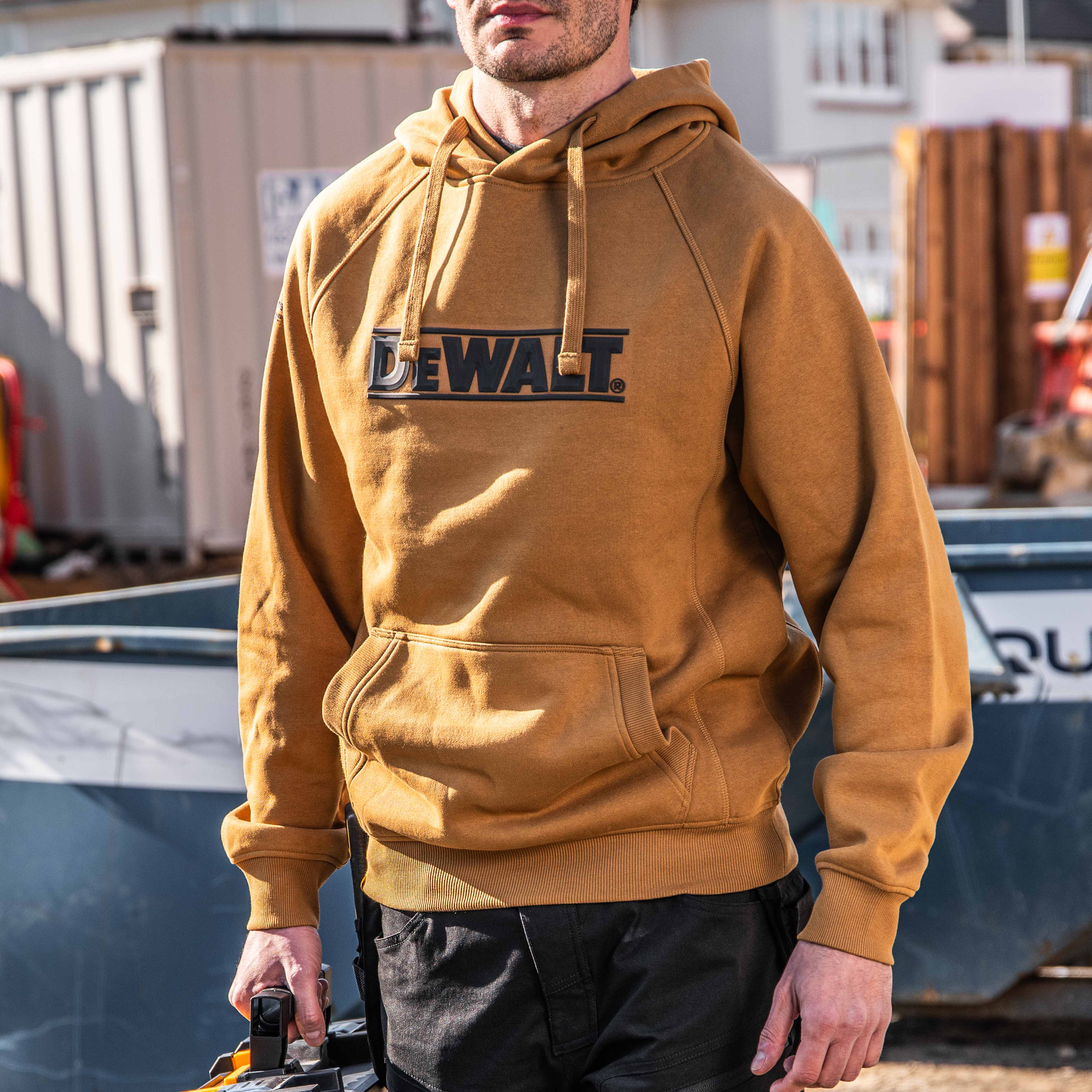 DEWALT Berlin Men's Cotton Poly, Water Resistant, Regular Fit Hoodie - Image 6