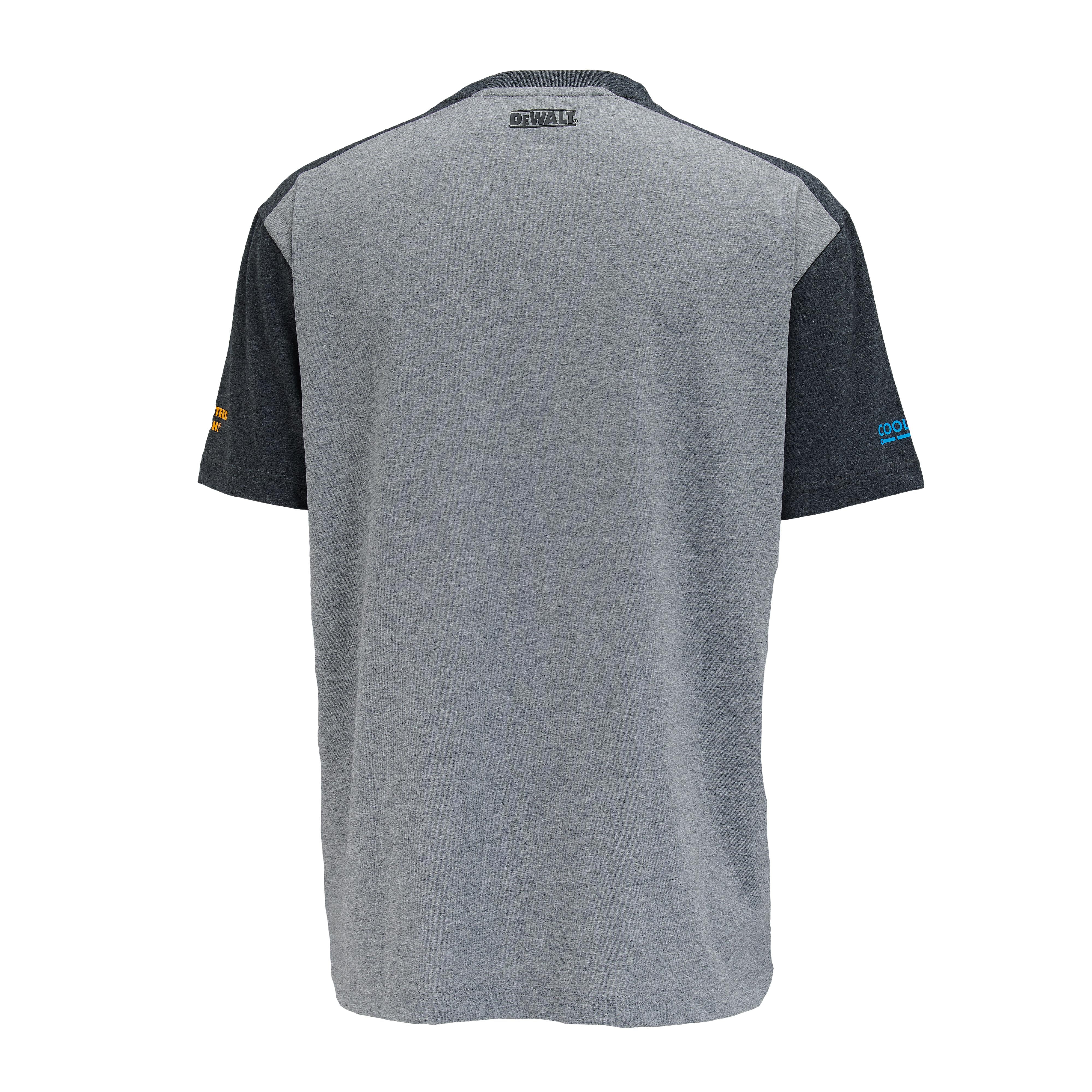 DEWALT Chico Men's CoolMax Wicking Cottonpoly, Regular Fit, Crew Neck T Shirt - Image 3