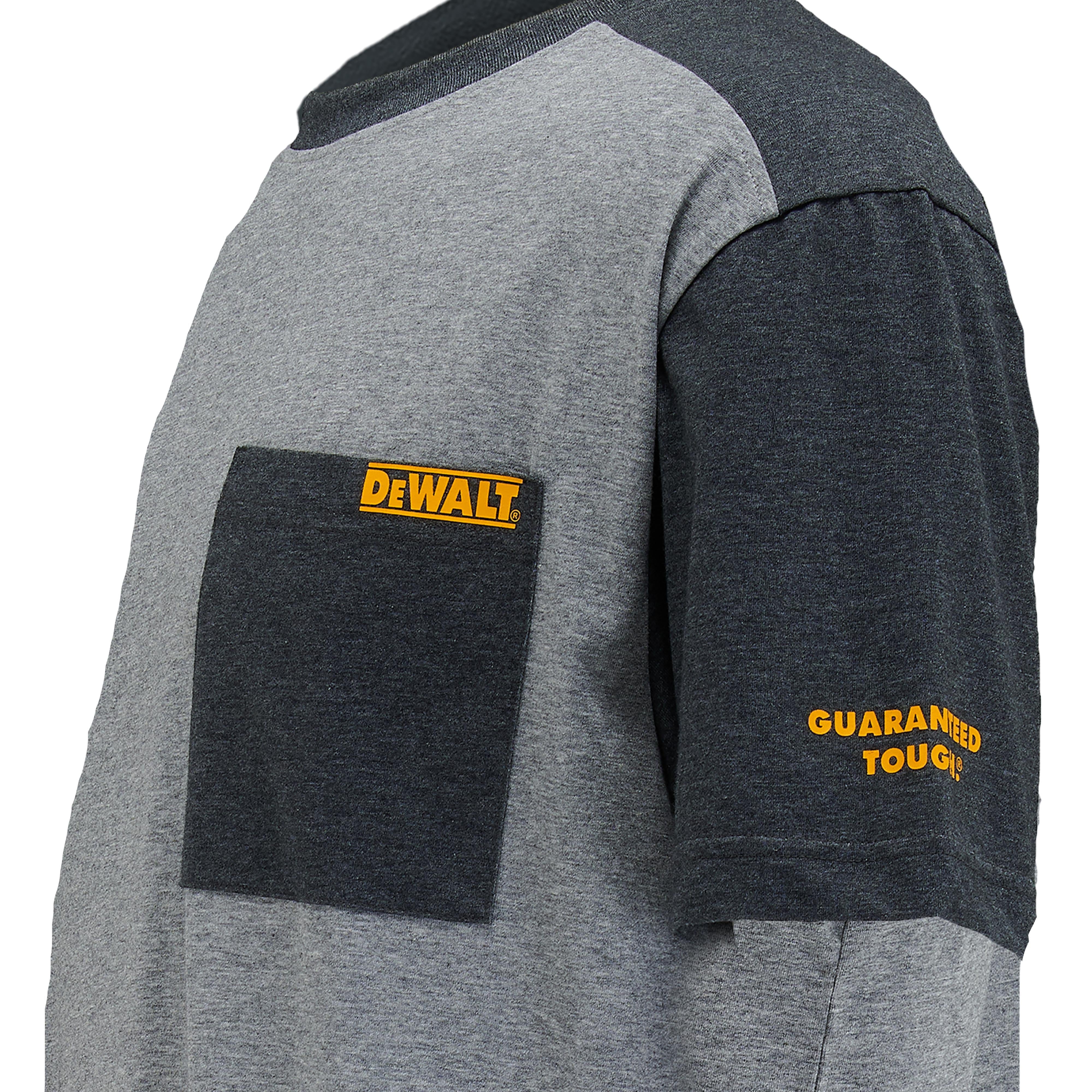DEWALT Chico Men's CoolMax Wicking Cottonpoly, Regular Fit, Crew Neck T Shirt - Image 4