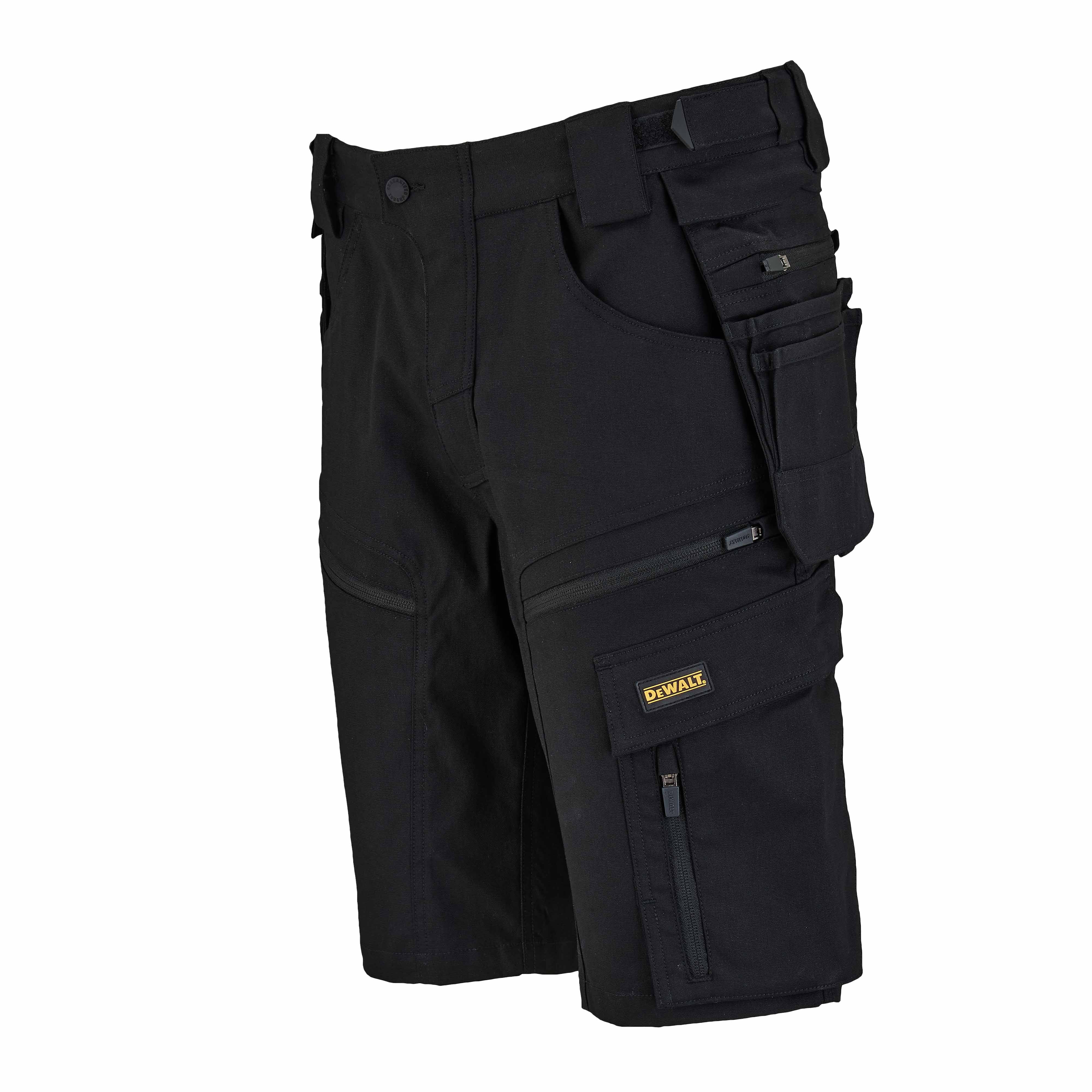 DEWALT Columbus Men's Pro-Stretch, Zip Off Holster Pocket, Slim Fit Work Shorts - Image 3