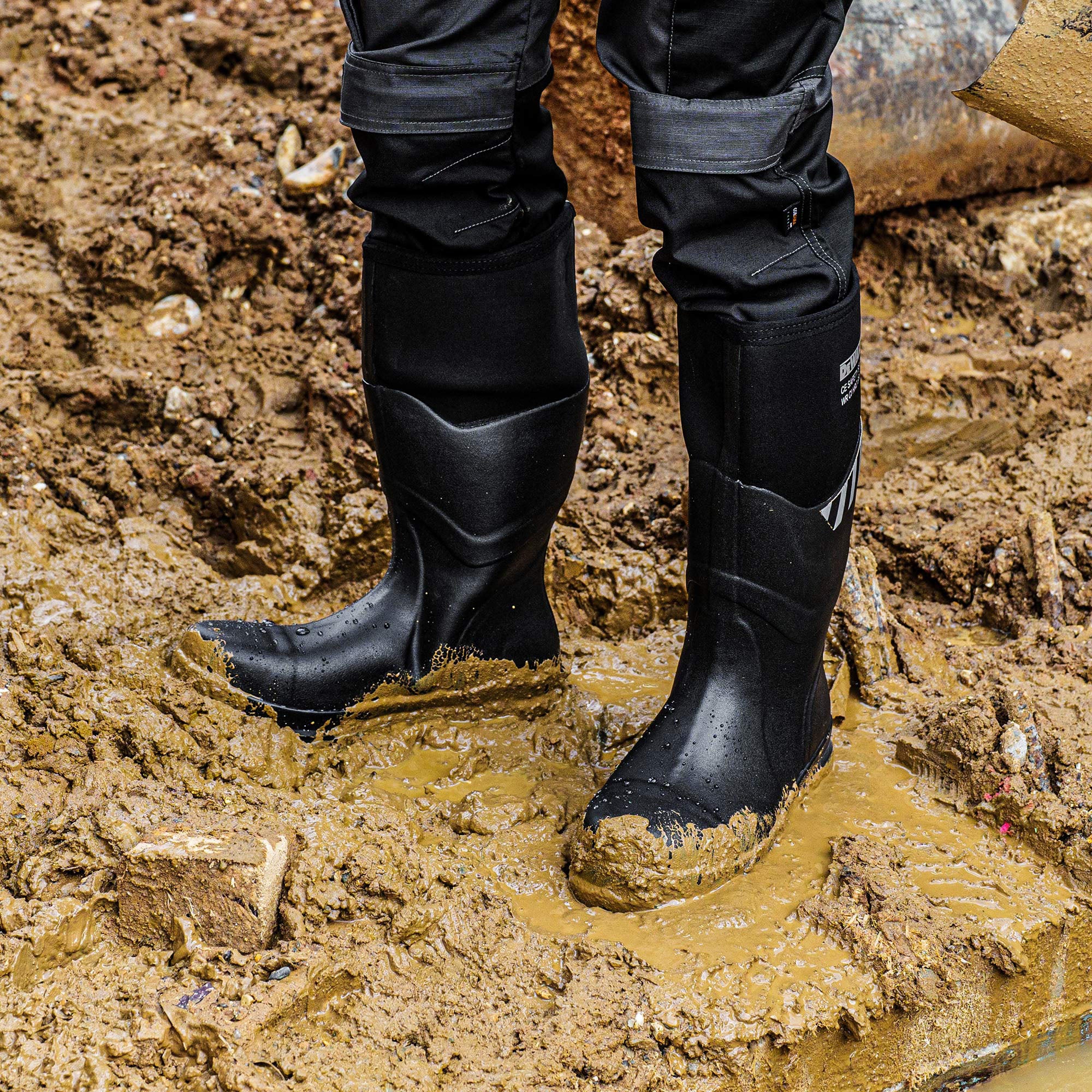 DEWALT Edmonston Men's Steel Safety Toe Wellingtons - Image 7