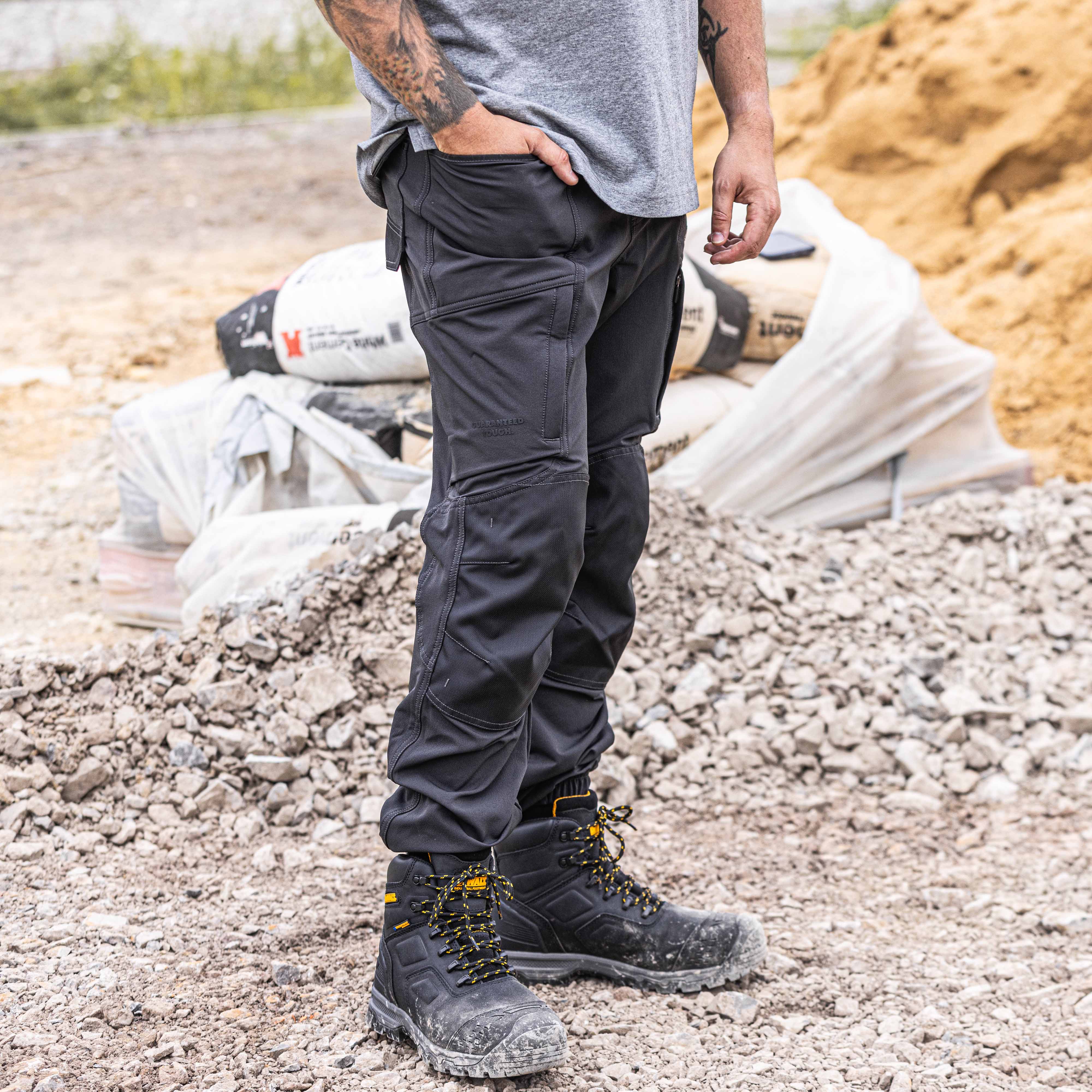 DEWALT Ellsworth Men's Water Resistant, Stretch, Tapered Fit, Technical Work Jogger - Image 5