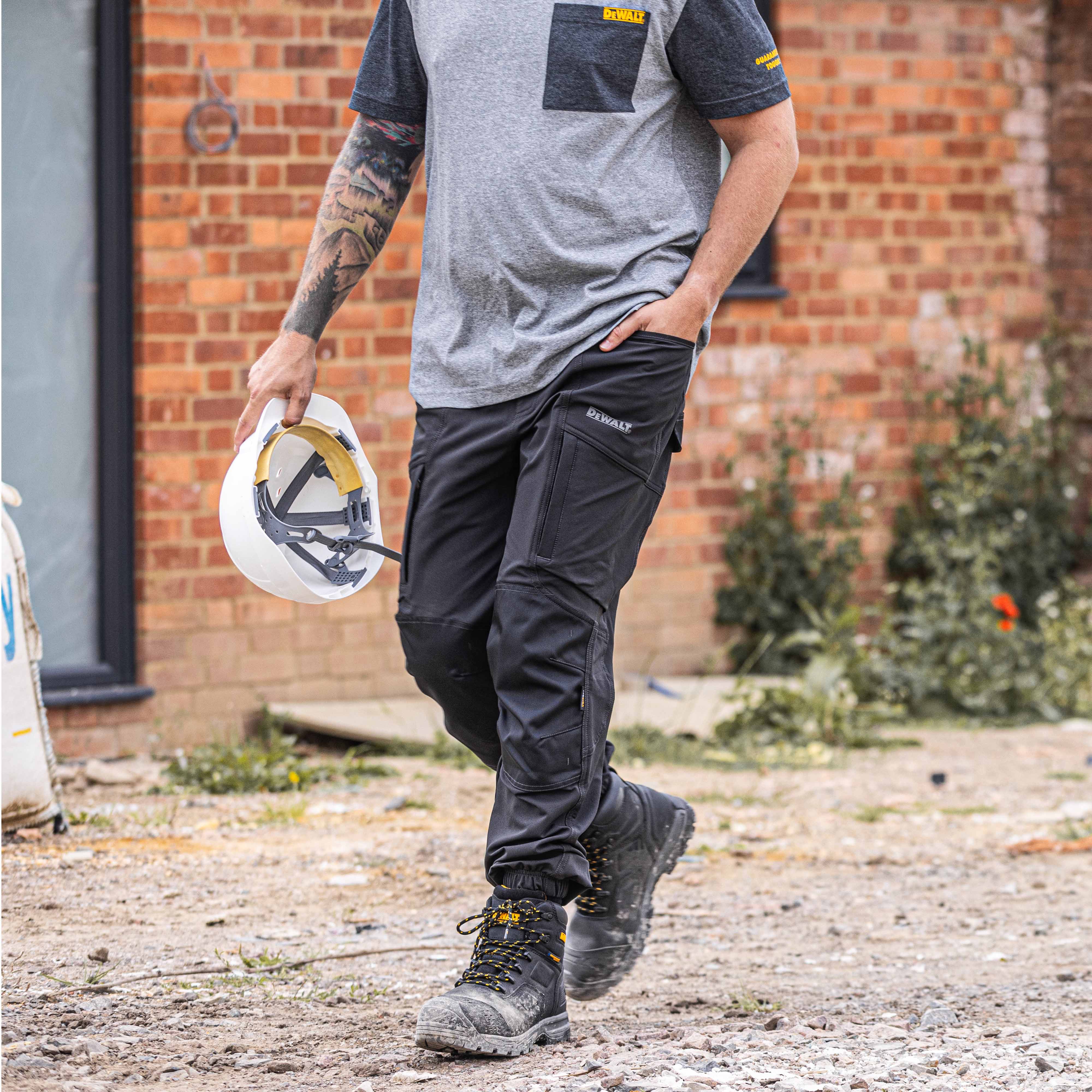 DEWALT Ellsworth Men's Water Resistant, Stretch, Tapered Fit, Technical Work Jogger - Image 6