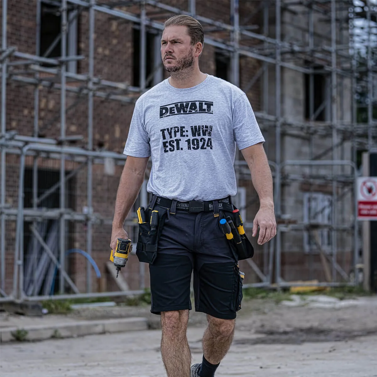 DEWALT Hamden Men's Pro-Stretch Cargo Work Shorts - Image 5