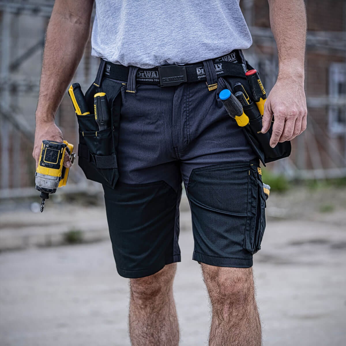 DEWALT Hamden Men's Pro-Stretch Cargo Work Shorts - Image 6