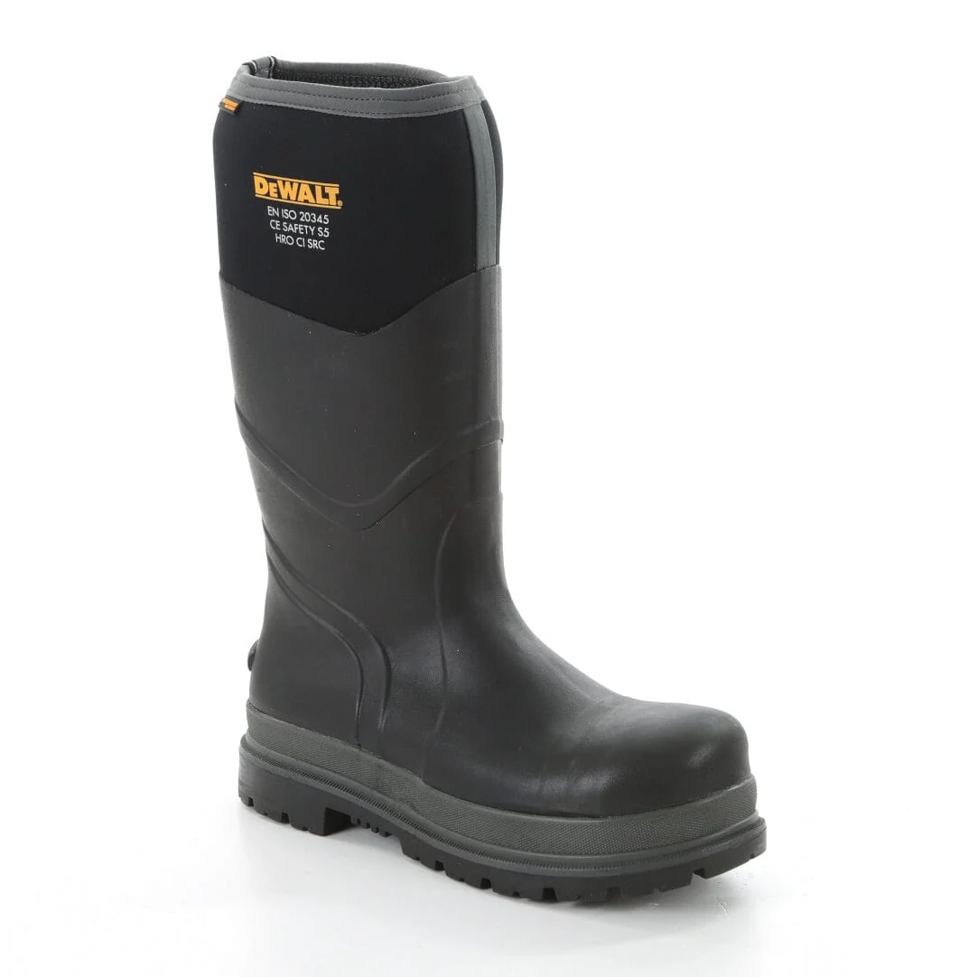 DEWALT Hobart Men's Neoprene, Waterproof, Thermal, Wellington Safety Boot - Image 2