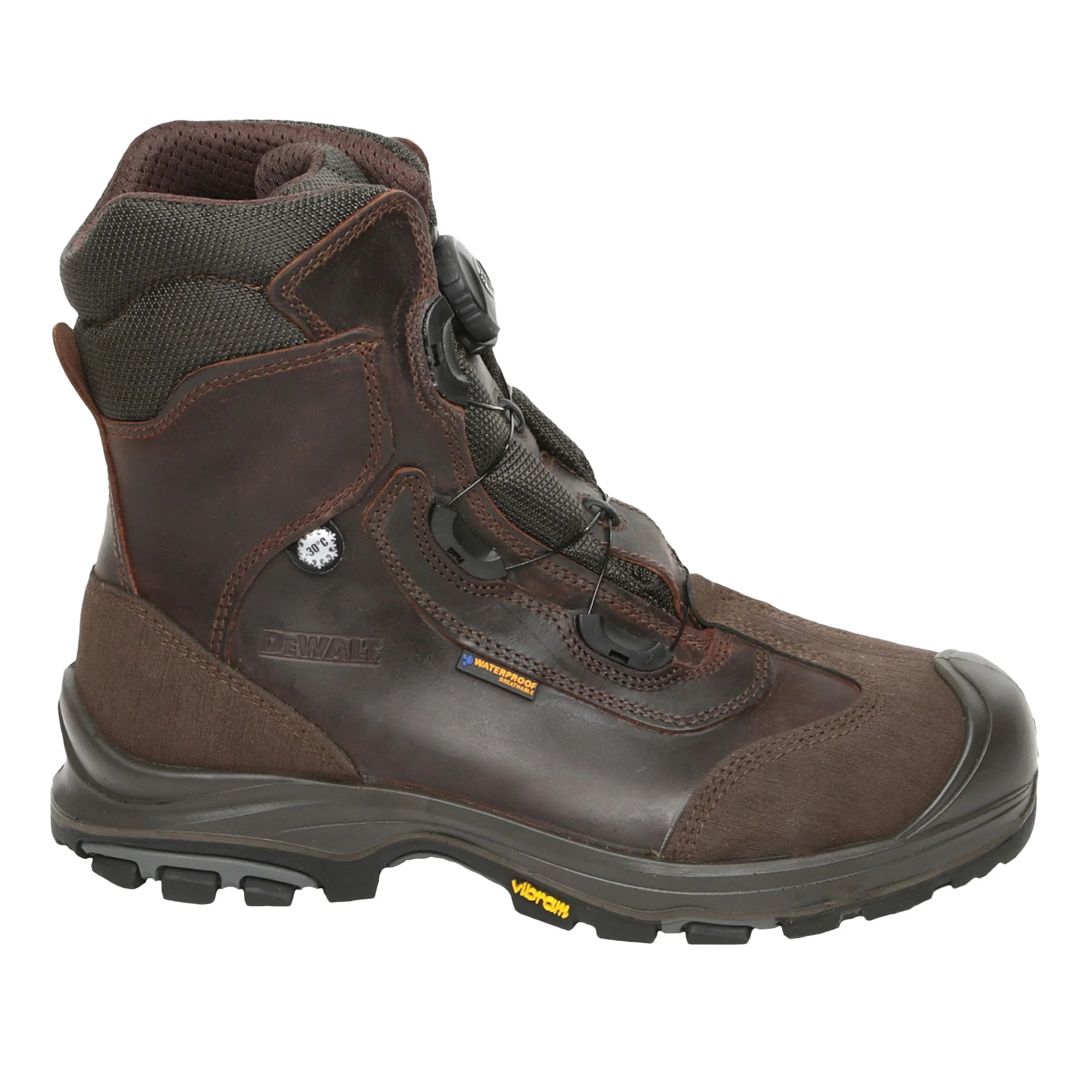 DEWALT Lakewood Men's, Waterproof, Insulated, BOA, Steel Safety Toe Work Boot - Image 5