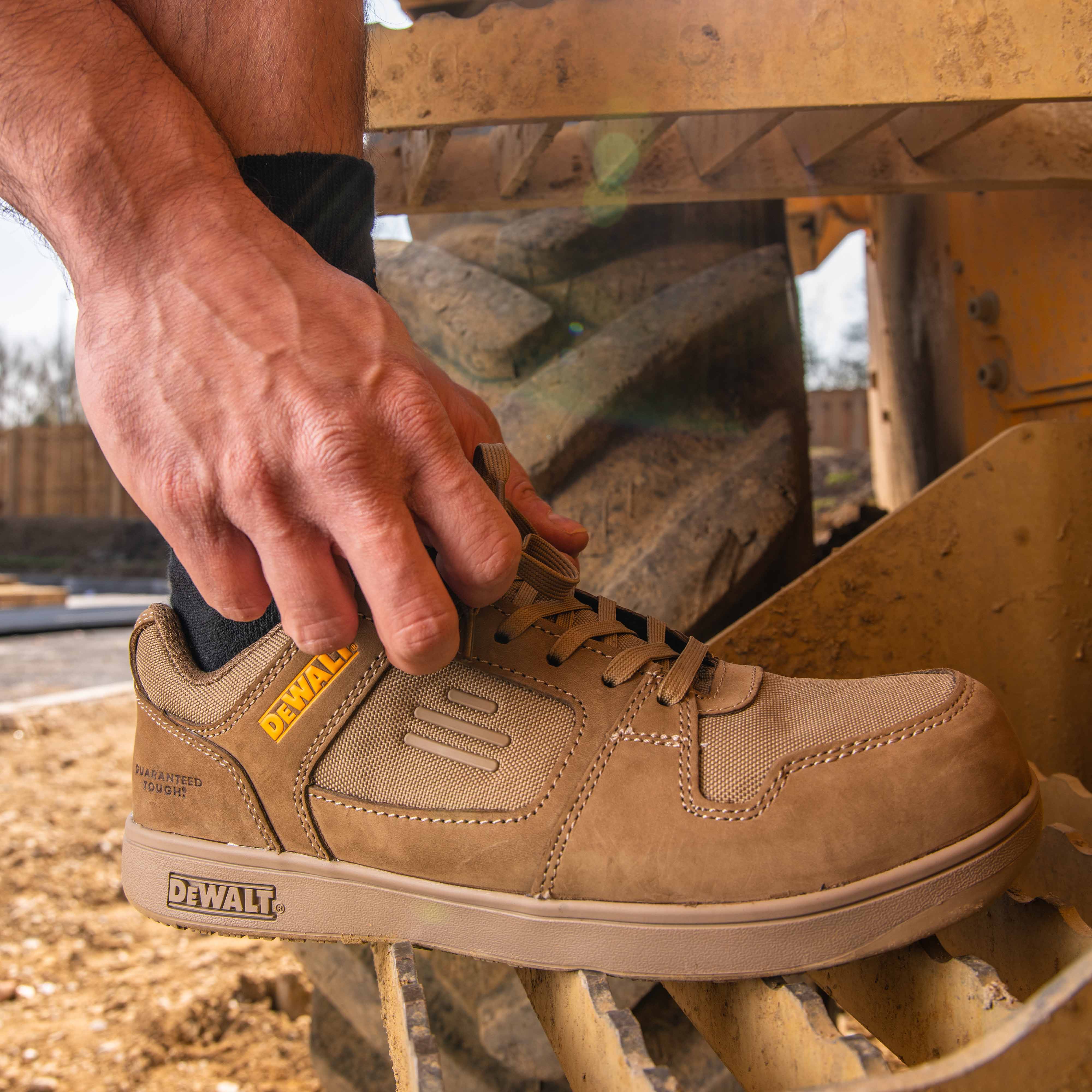 DEWALT Macon Men's Lightweight, Non-Metallic, Penetration Resistant, CoolMax Work Safety Trainer - Image 14