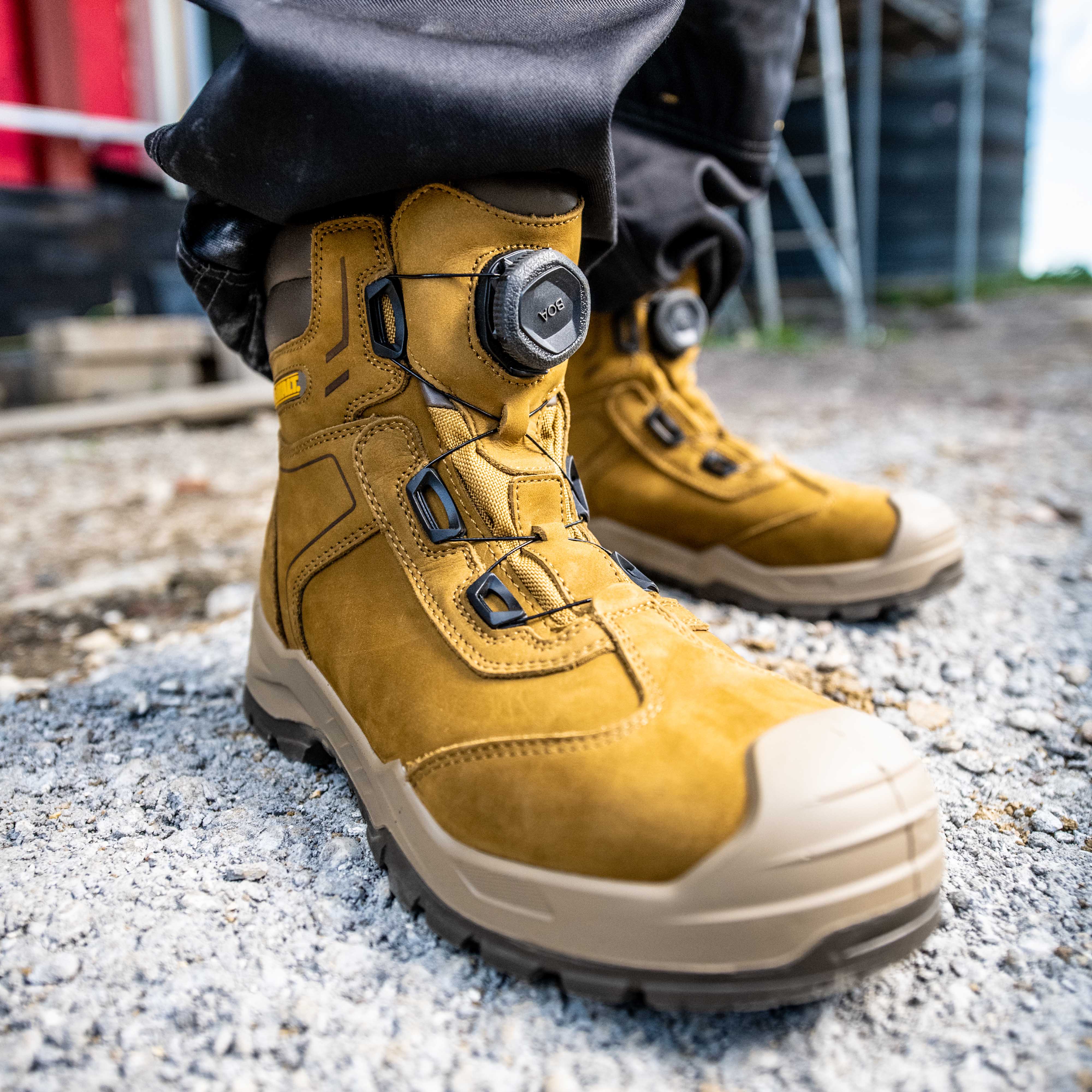 DEWALT Richardson Men's, BOA®, Nubuck Leather, Wide Fit, Steel Safety Toe Work Boot - Image 13