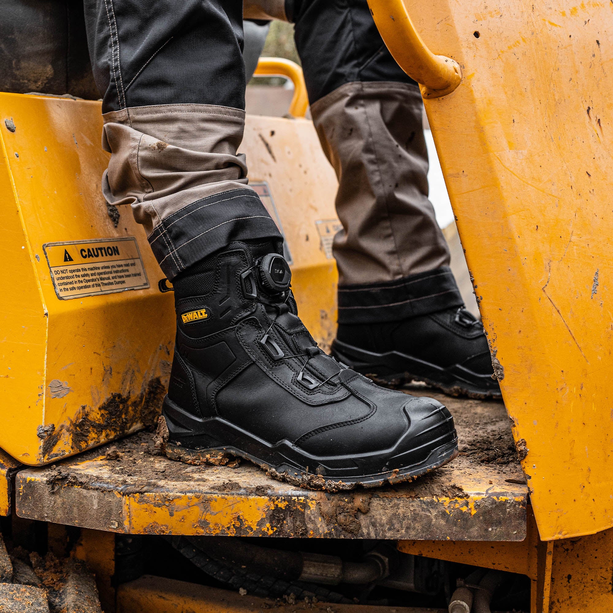 DEWALT Richardson Men's, BOA®, Nubuck Leather, Wide Fit, Steel Safety Toe Work Boot - Image 20