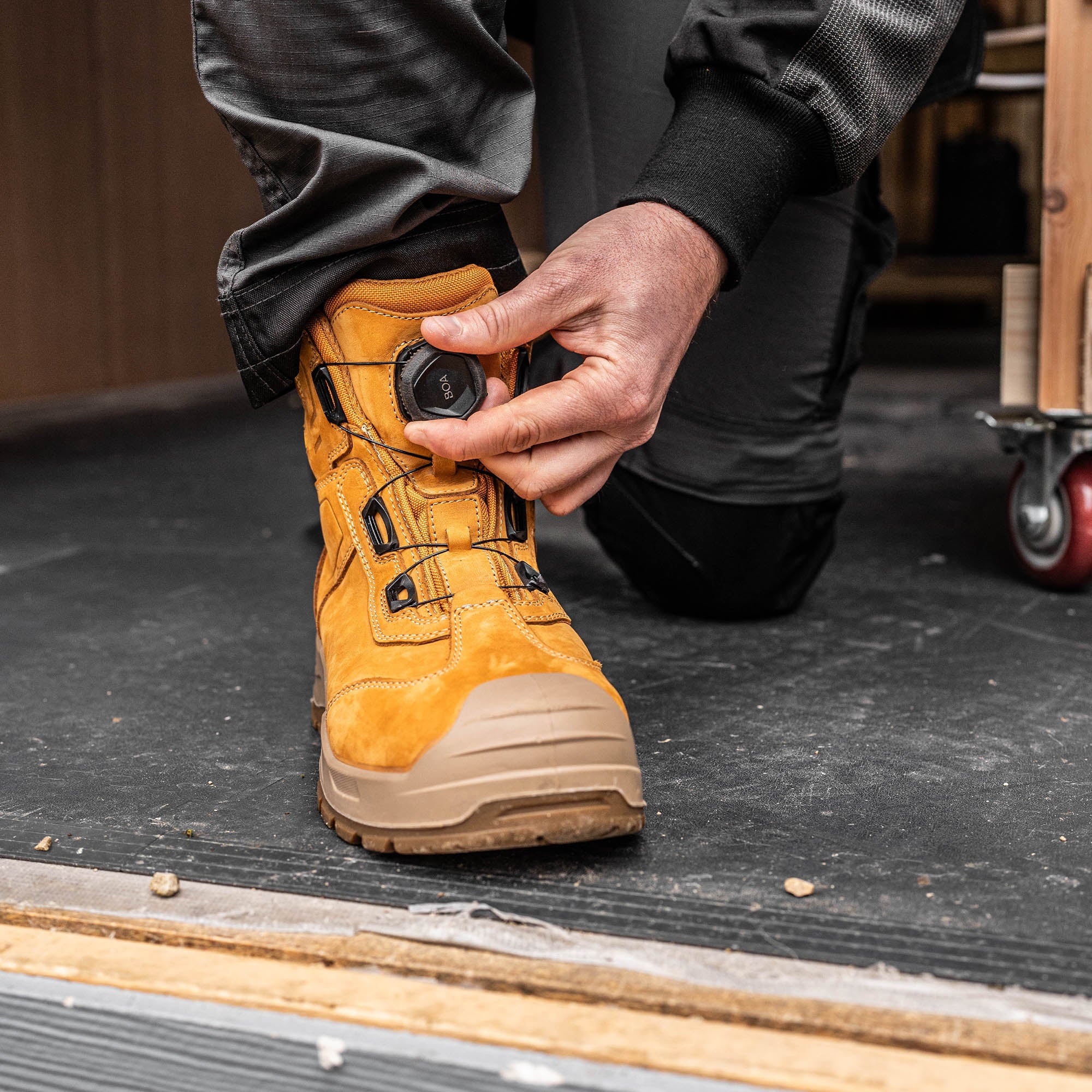 DEWALT Richardson Men's, BOA®, Nubuck Leather, Wide Fit, Steel Safety Toe Work Boot - Image 28