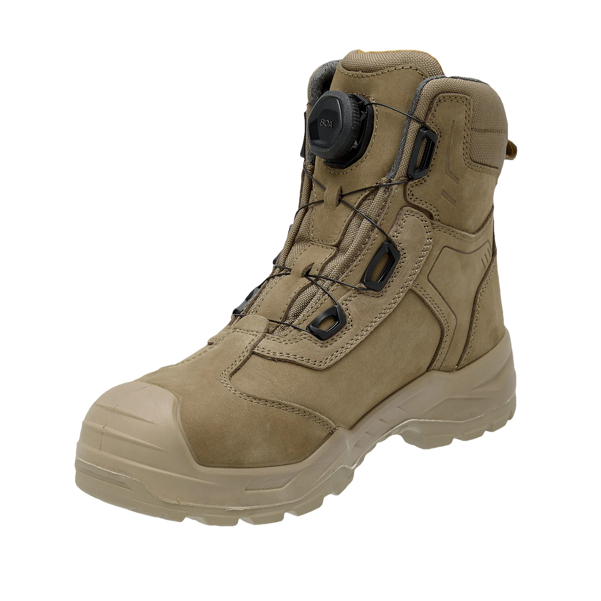 DEWALT Richardson Men's, BOA®, Nubuck Leather, Wide Fit, Steel Safety Toe Work Boot - Image 4