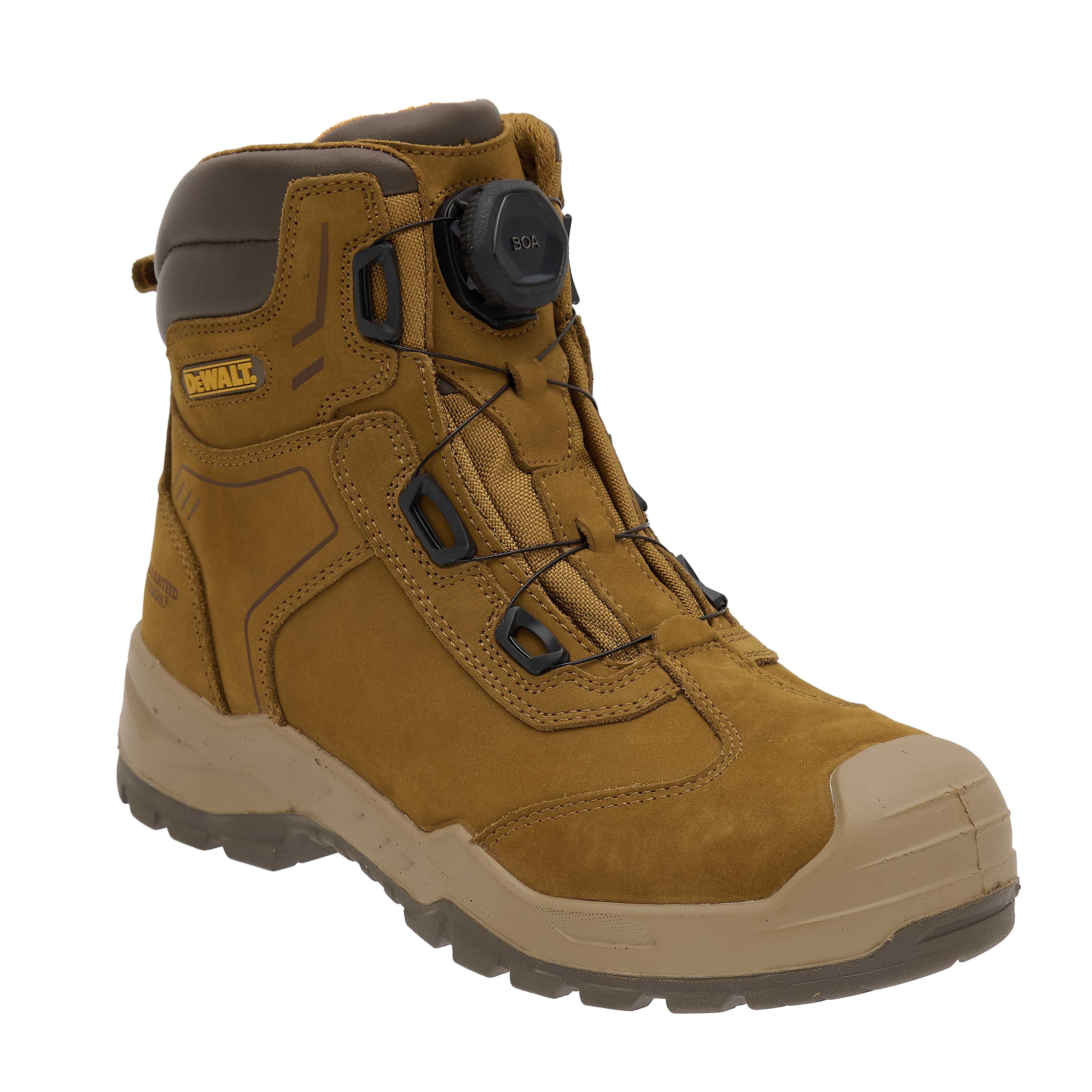 DEWALT Richardson Men's, BOA®, Nubuck Leather, Wide Fit, Steel Safety Toe Work Boot - Image 9
