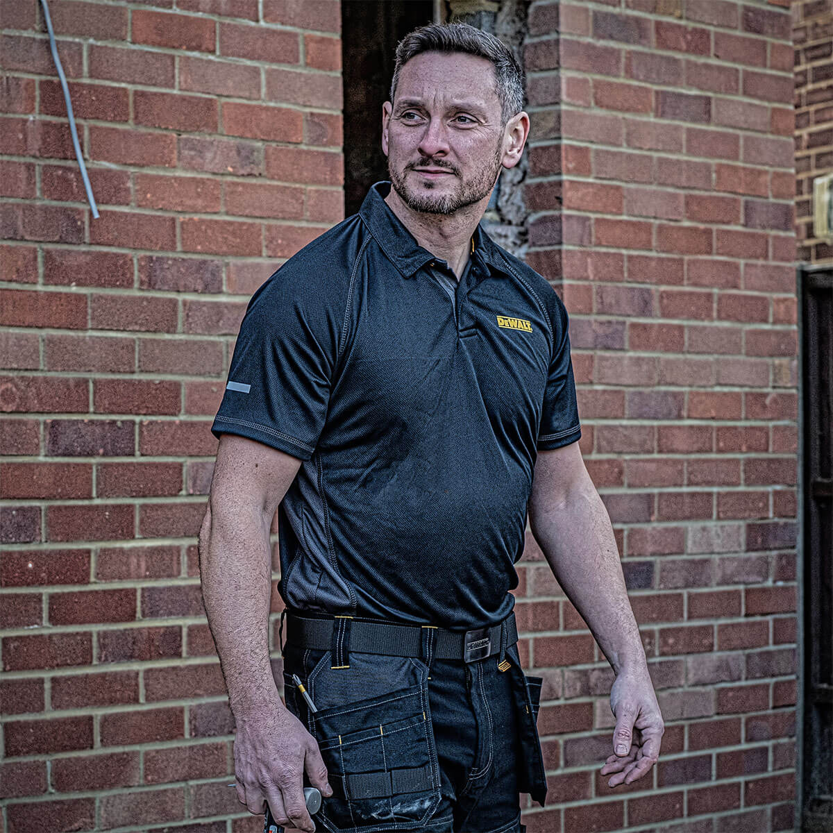 DEWALT Rutland Men's Performance Polo Shirt - Image 5