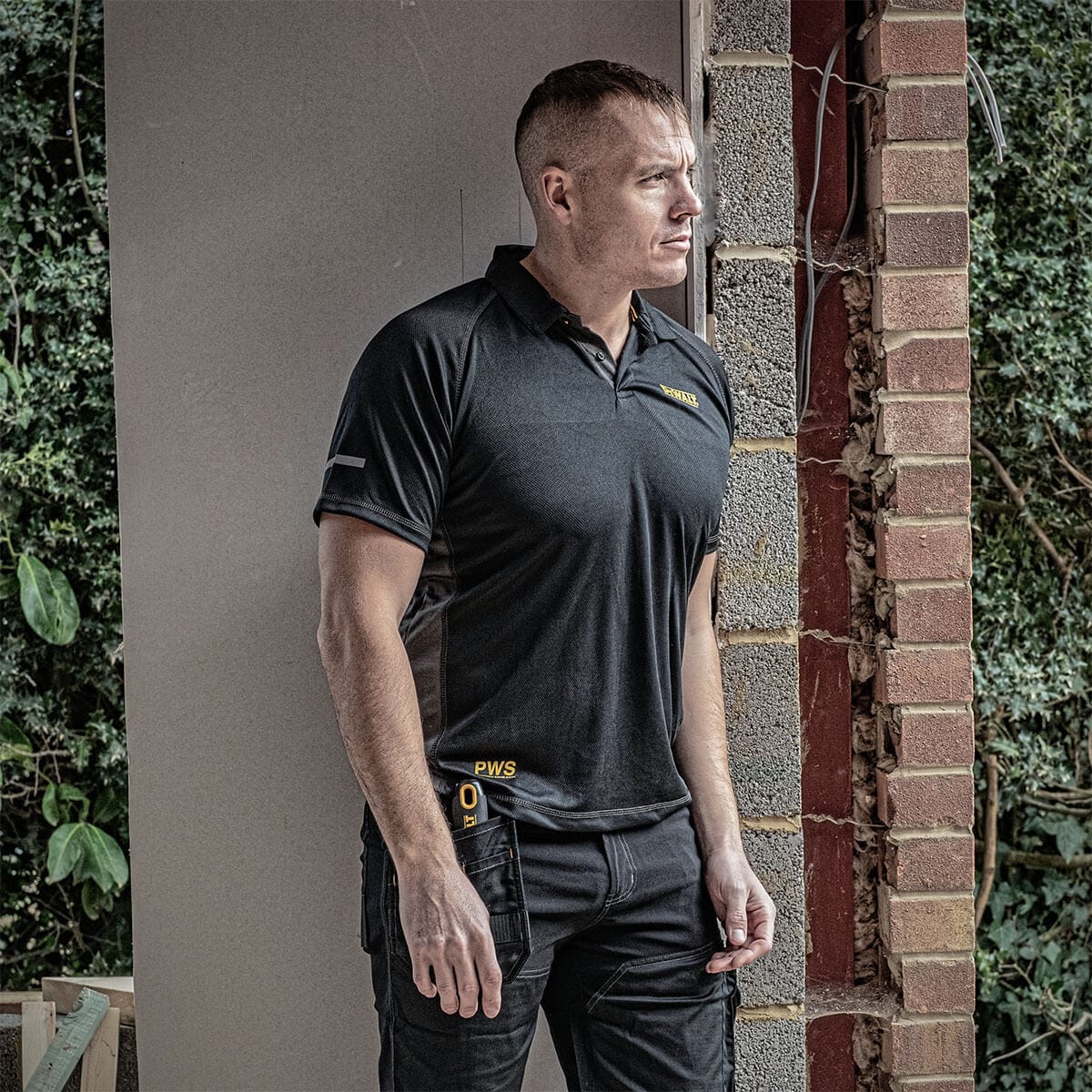 DEWALT Rutland Men's Performance Polo Shirt - Image 6