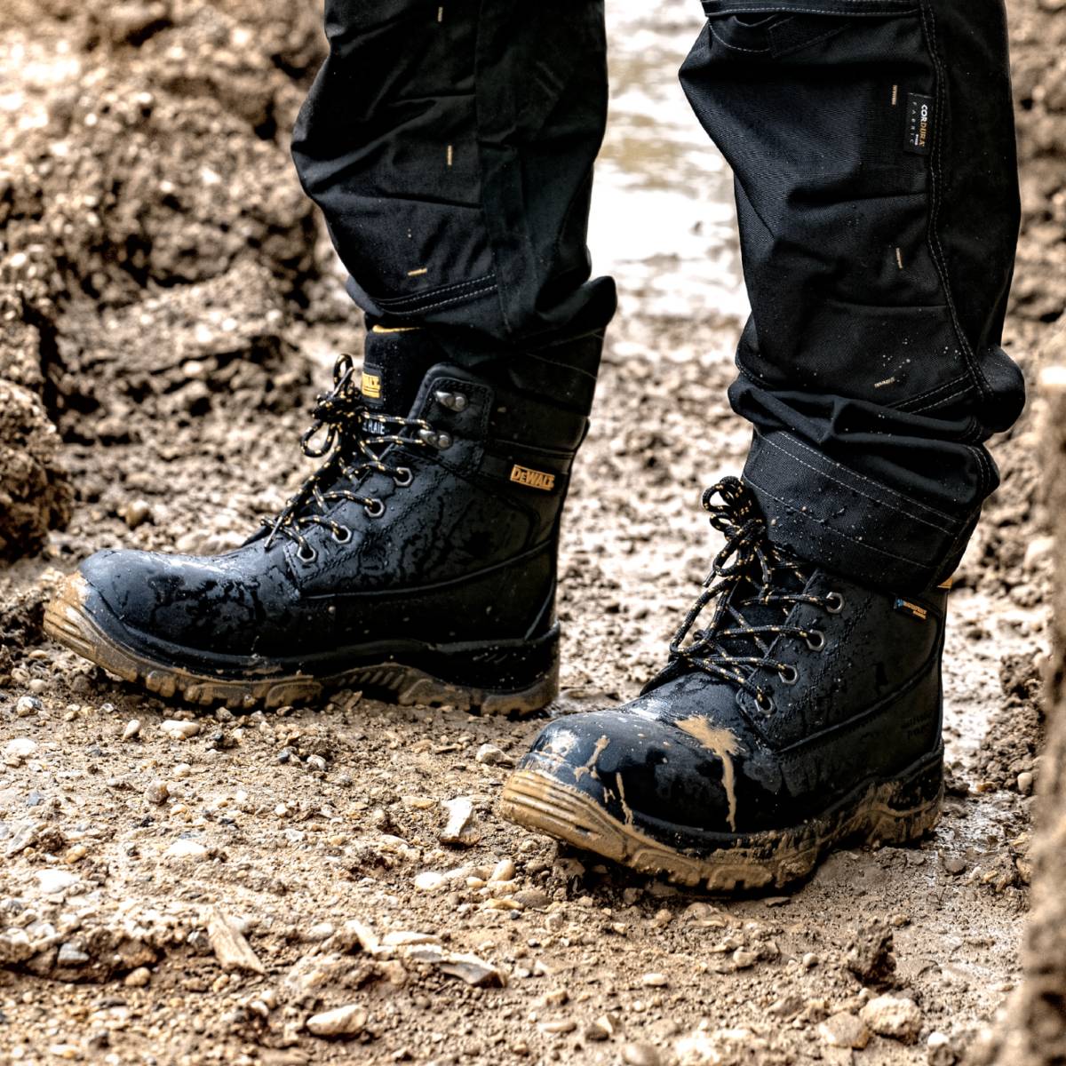 DEWALT Titanium Men's, Waterproof, Steel Toe Safety Boot - Image 11