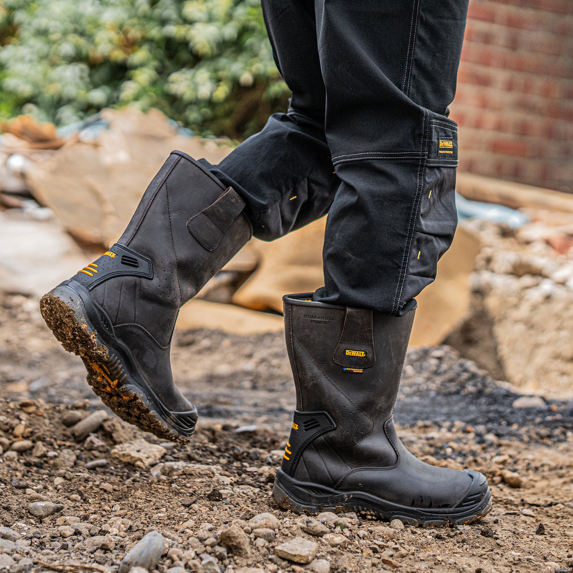 DEWALT Tungsten Men's, Waterproof, Steel Safety Toe Cap, Rigger Work Boot - Image 6